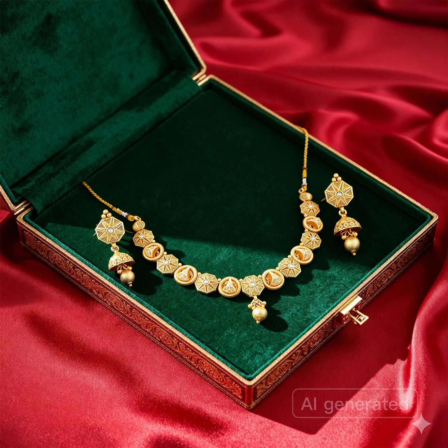 Antique Gold Necklace 0013