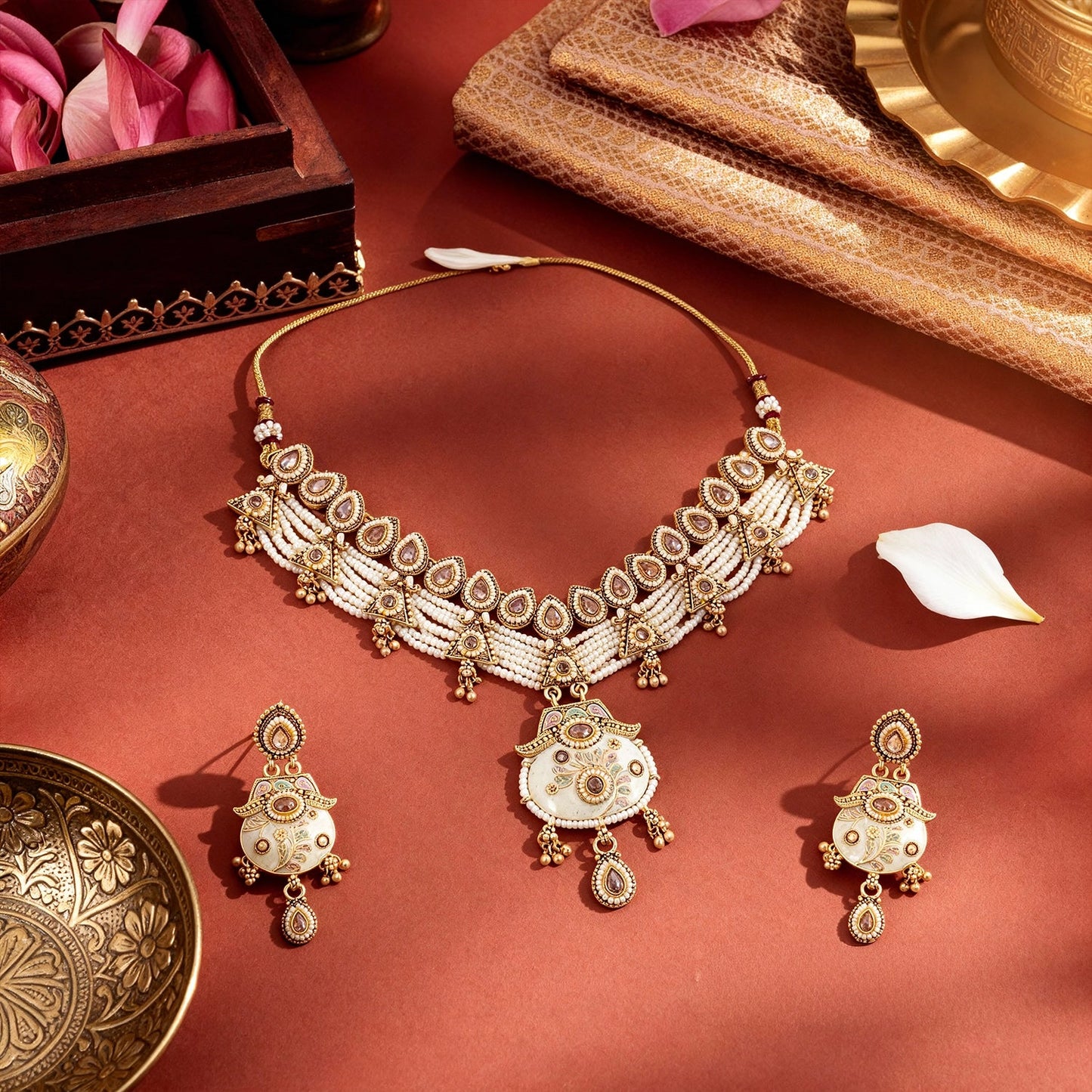 Antique Copper Necklace 0001