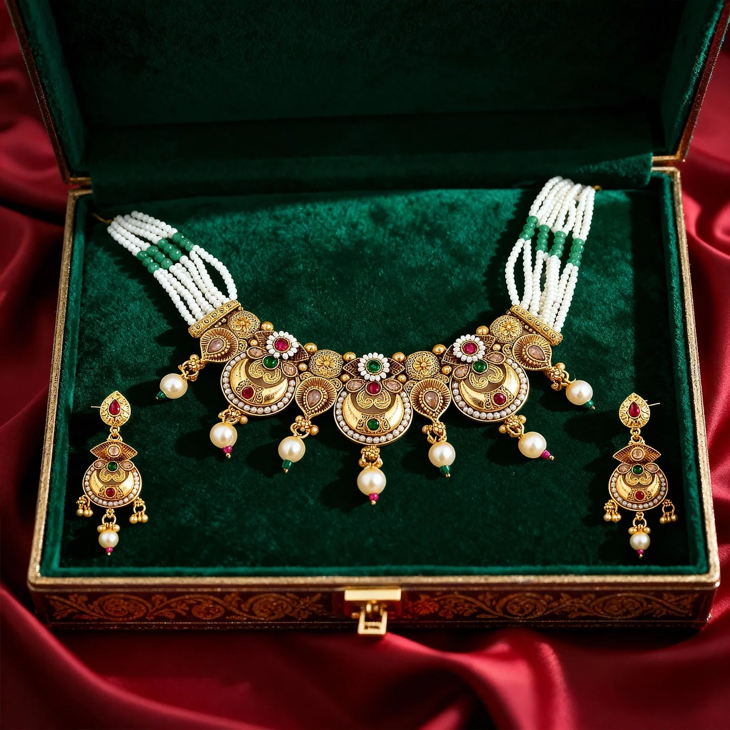 Antique Gold Necklace 0005