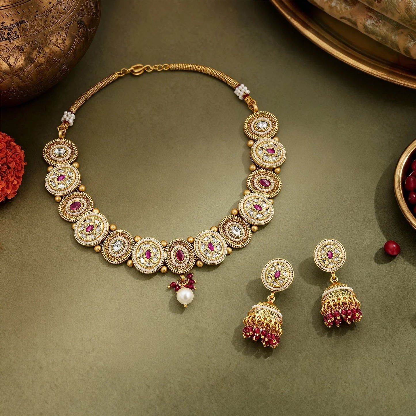 Antique Gold Necklace 0006