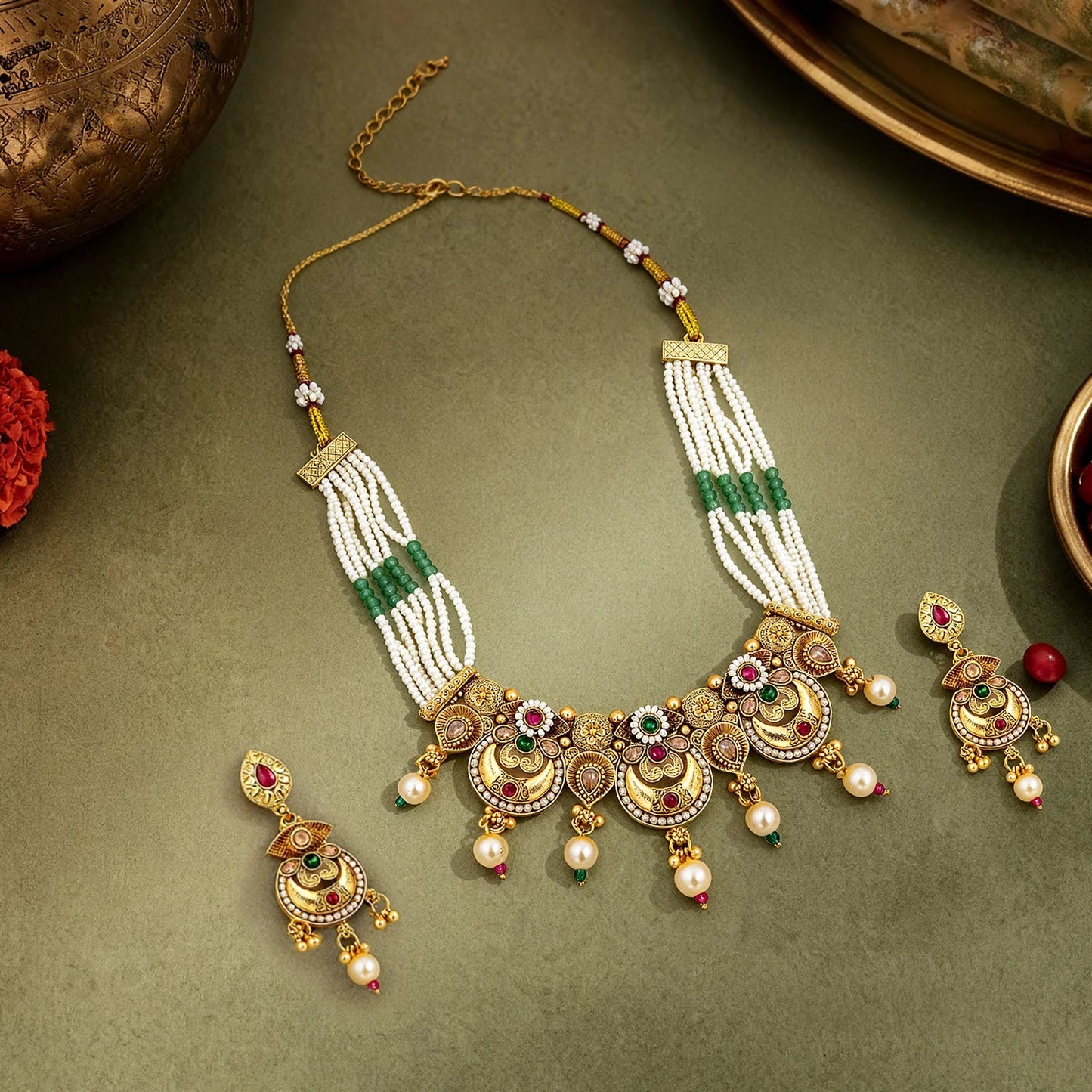 Antique Gold Necklace 0005