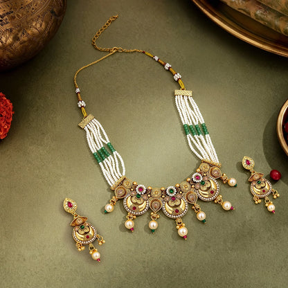 Antique Gold Necklace 0005