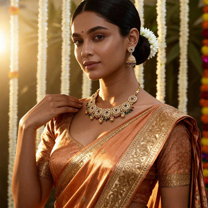 Antique Gold Necklace 0008