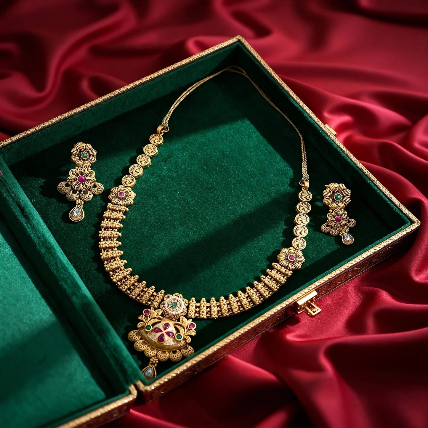 Antique Gold Necklace 0010