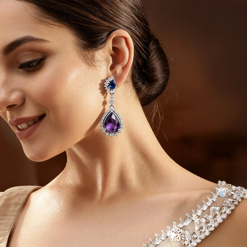 Shyneva Chandelier Earrings for Women - Elegant & Stylish Design