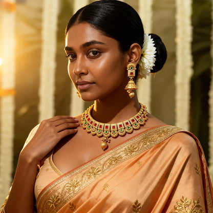 Antique Gold Necklace 0014