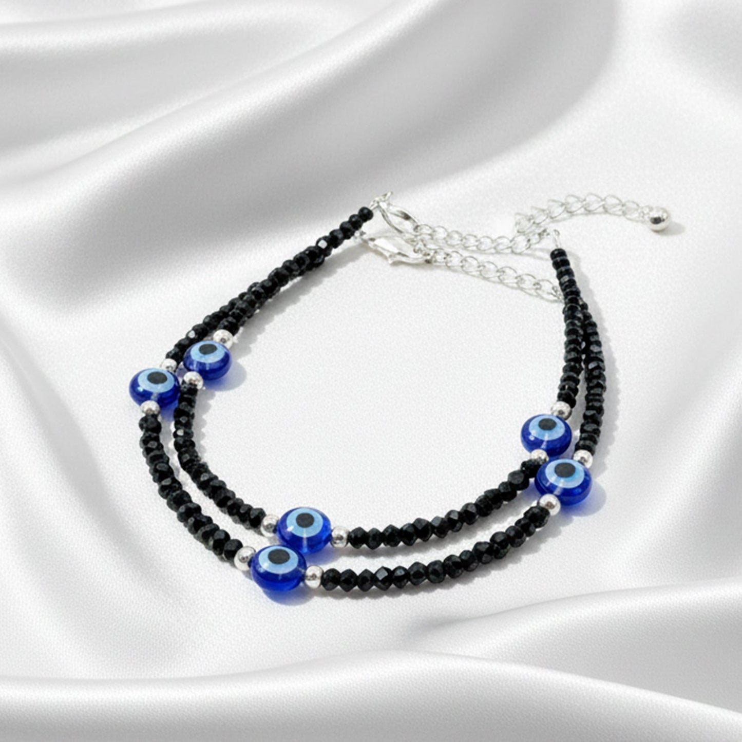 Shyneva Oxidised Silver Anklet for Women (Set of 2) | Traditional Daily Wear Payal | Antique Oxidised Silver-Plated Anklet Pair for Girls & Women