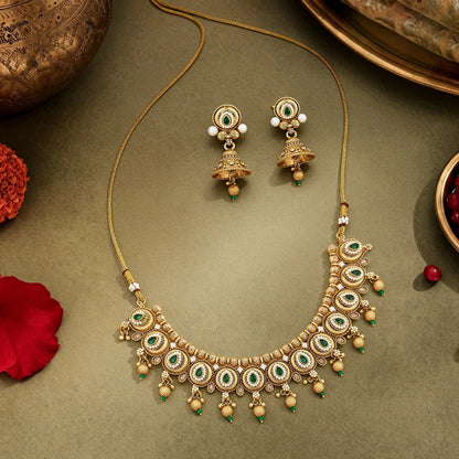 Antique Gold Necklace 0011