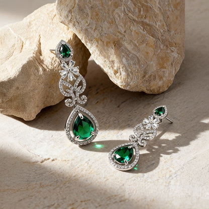 Shyneva Kundan Earrings for Women - Elegant & Stylish Design