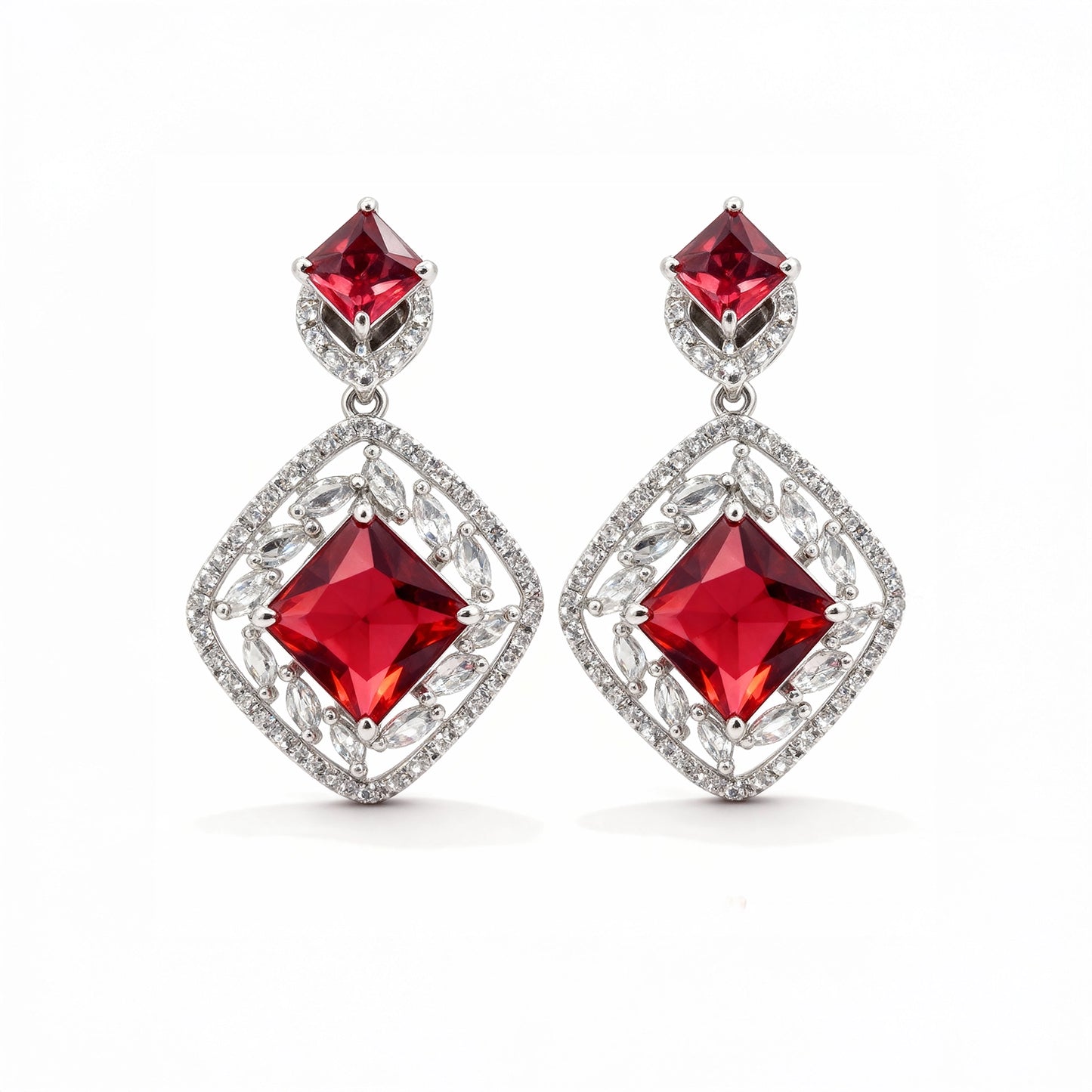 Shyneva Stone Earrings for Women - Elegant & Stylish Design