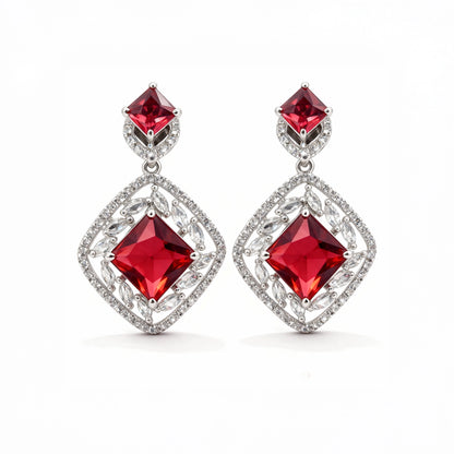 Shyneva Stone Earrings for Women - Elegant & Stylish Design