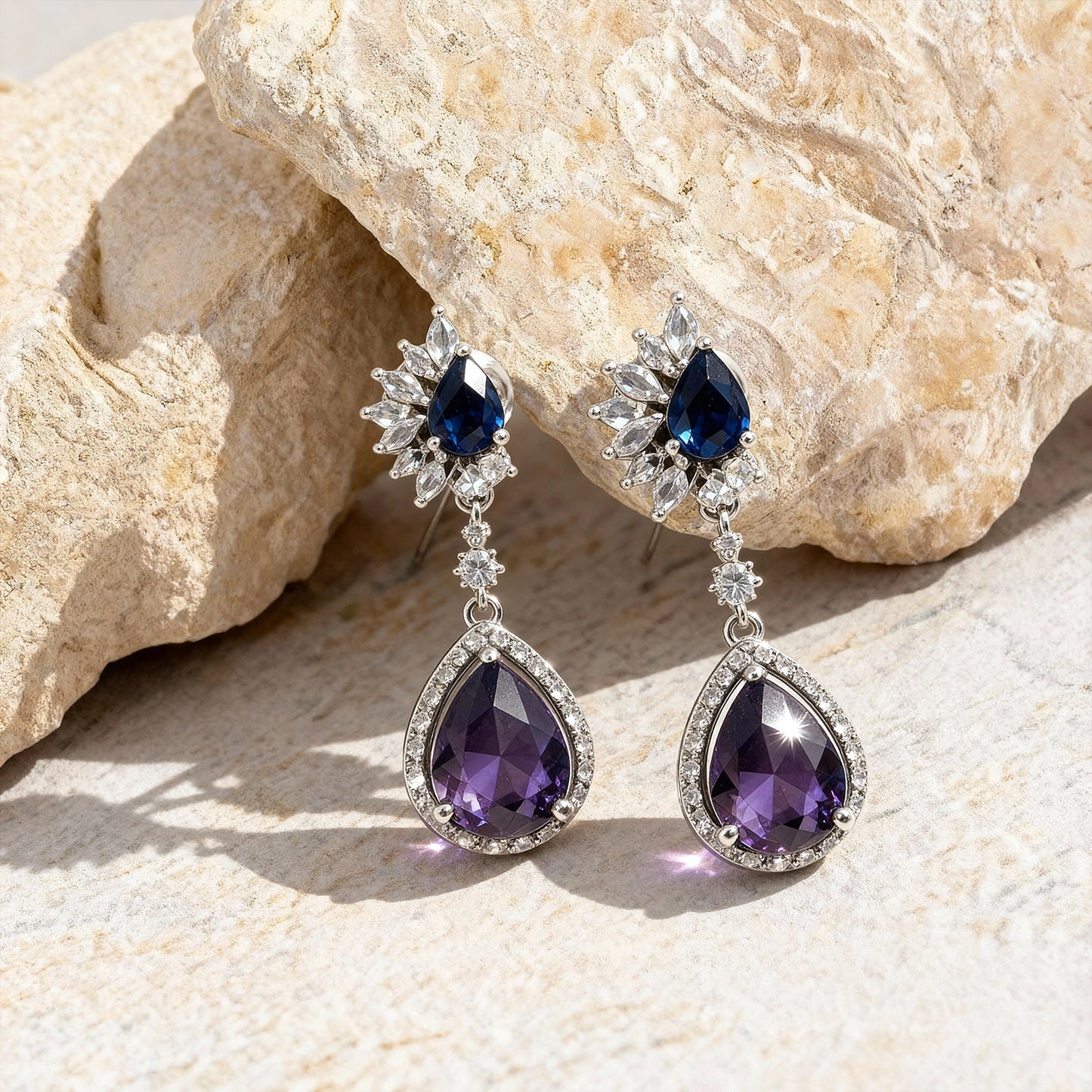 Shyneva Chandelier Earrings for Women - Elegant & Stylish Design