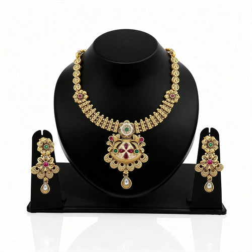 Antique Gold Necklace 0010