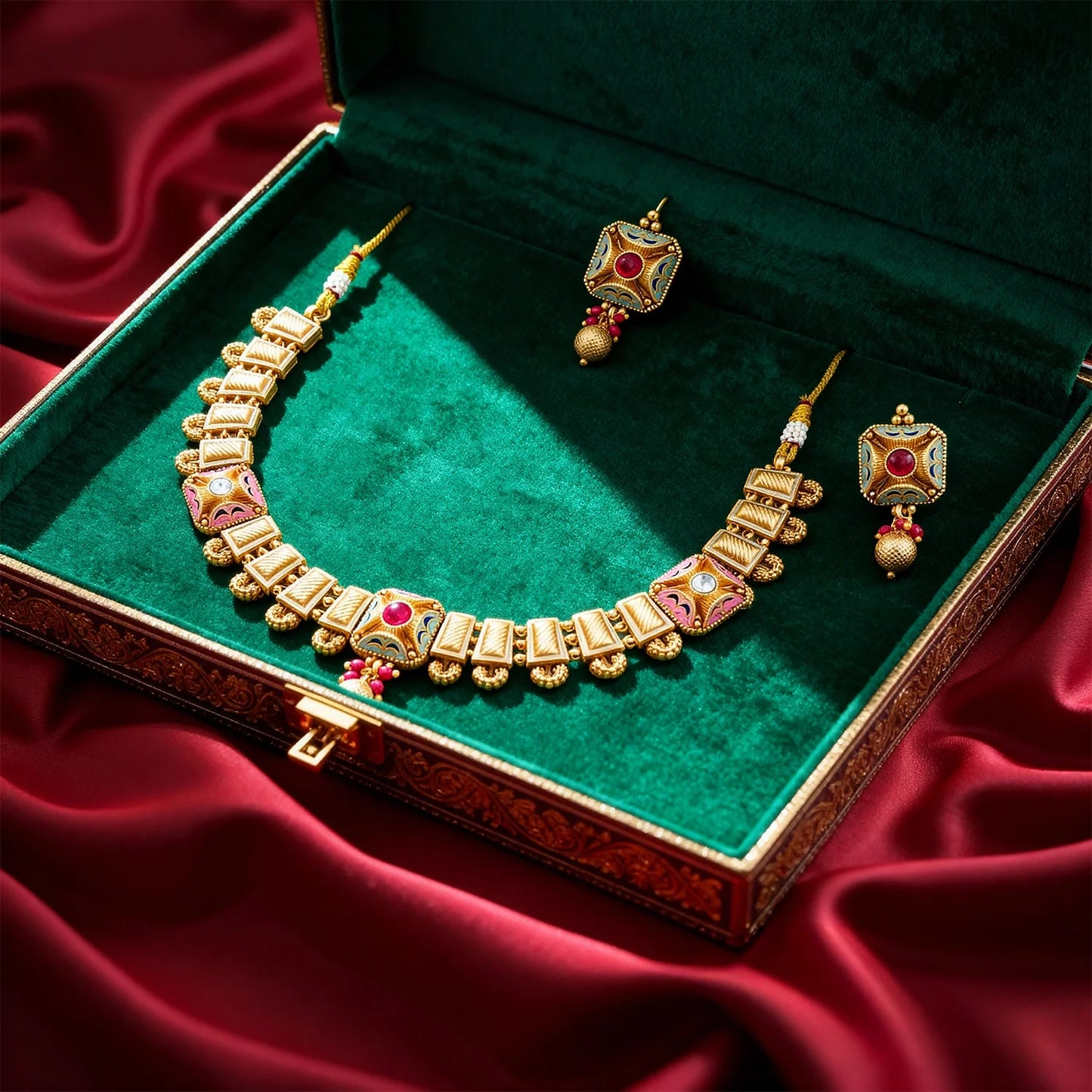 Antique Copper Necklace 0004