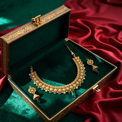 Antique Copper Necklace 0002