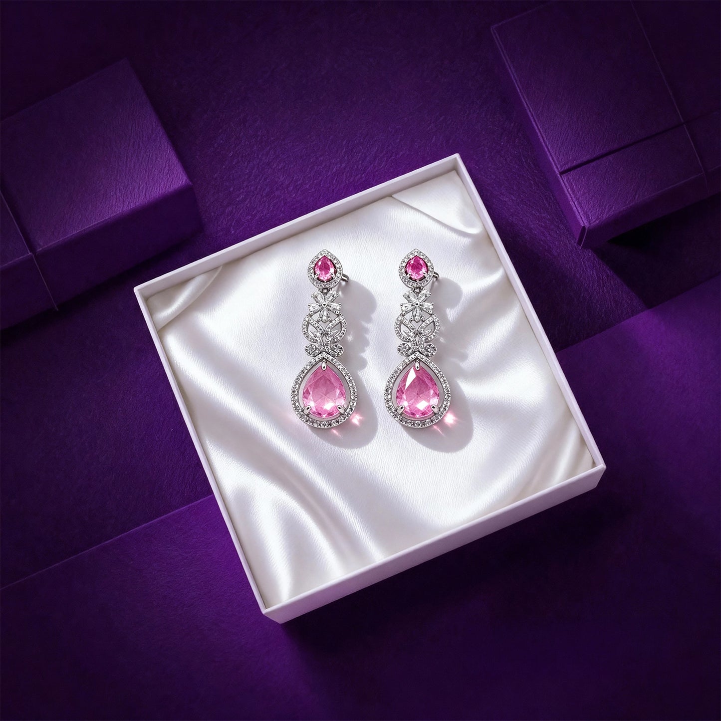 Shyneva Gold Plated Earrings for Women - Elegant & Stylish Design