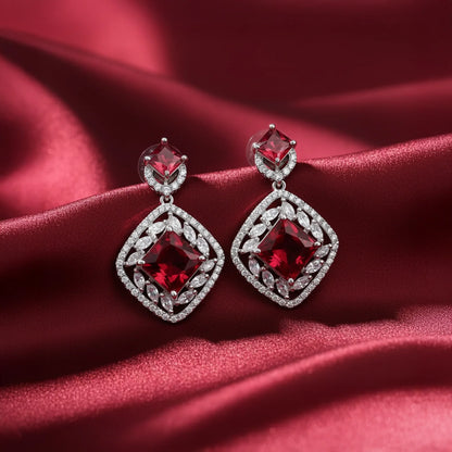 Shyneva Stone Earrings for Women - Elegant & Stylish Design