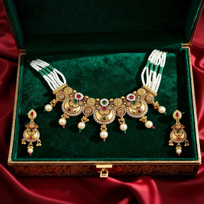 Antique Gold Necklace 0005