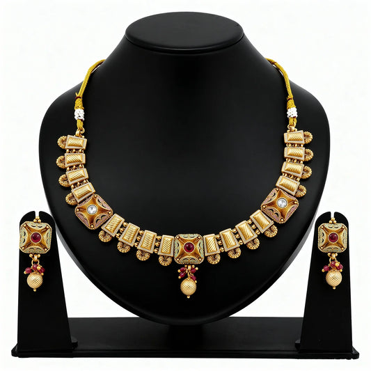 Antique Copper Necklace 0004