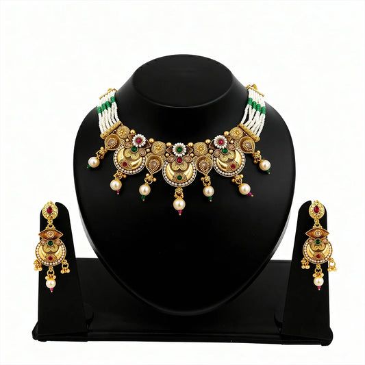 Antique Gold Necklace 0005