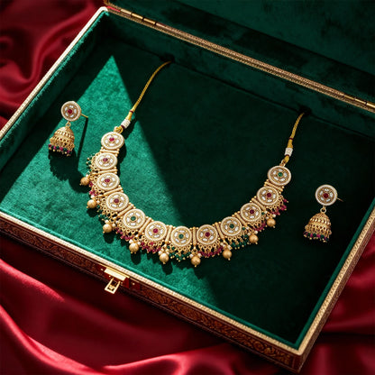 Antique Gold Necklace 0008