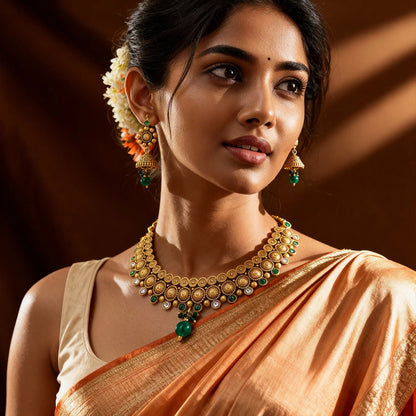 Antique Copper Necklace 0002