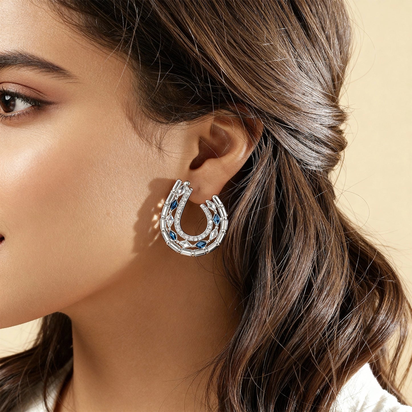 Shyneva Hoop Earrings for Women - Elegant & Stylish Design