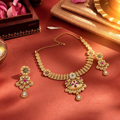 Antique Gold Necklace 0010