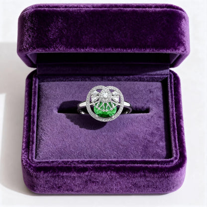 Shyneva Gleaming Starburst Ad Ring AD stone ring | Premium Gift Ring