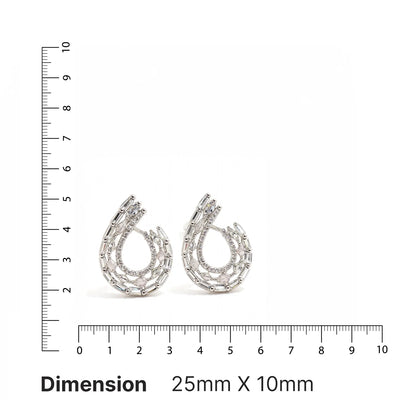 Shyneva Drop Earrings for Women - Elegant & Stylish Design