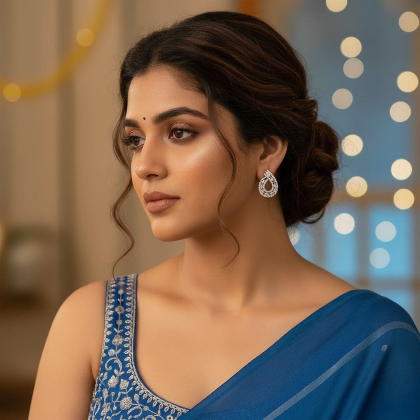 Shyneva Drop Earrings for Women - Elegant & Stylish Design